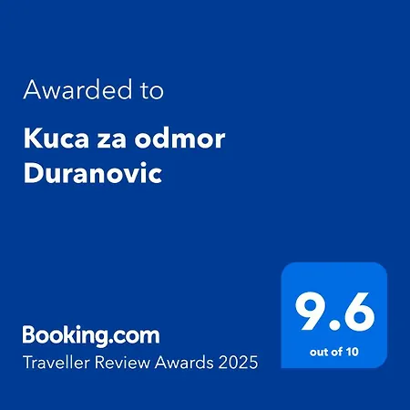 Kuca Za Odmor Duranovic